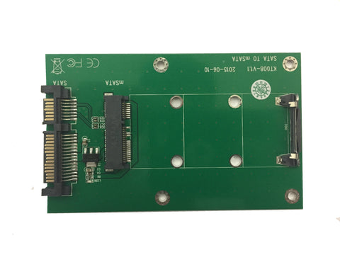 U-Reach mSATA to SATA adapter, 2-Pack - U-Reach eStore