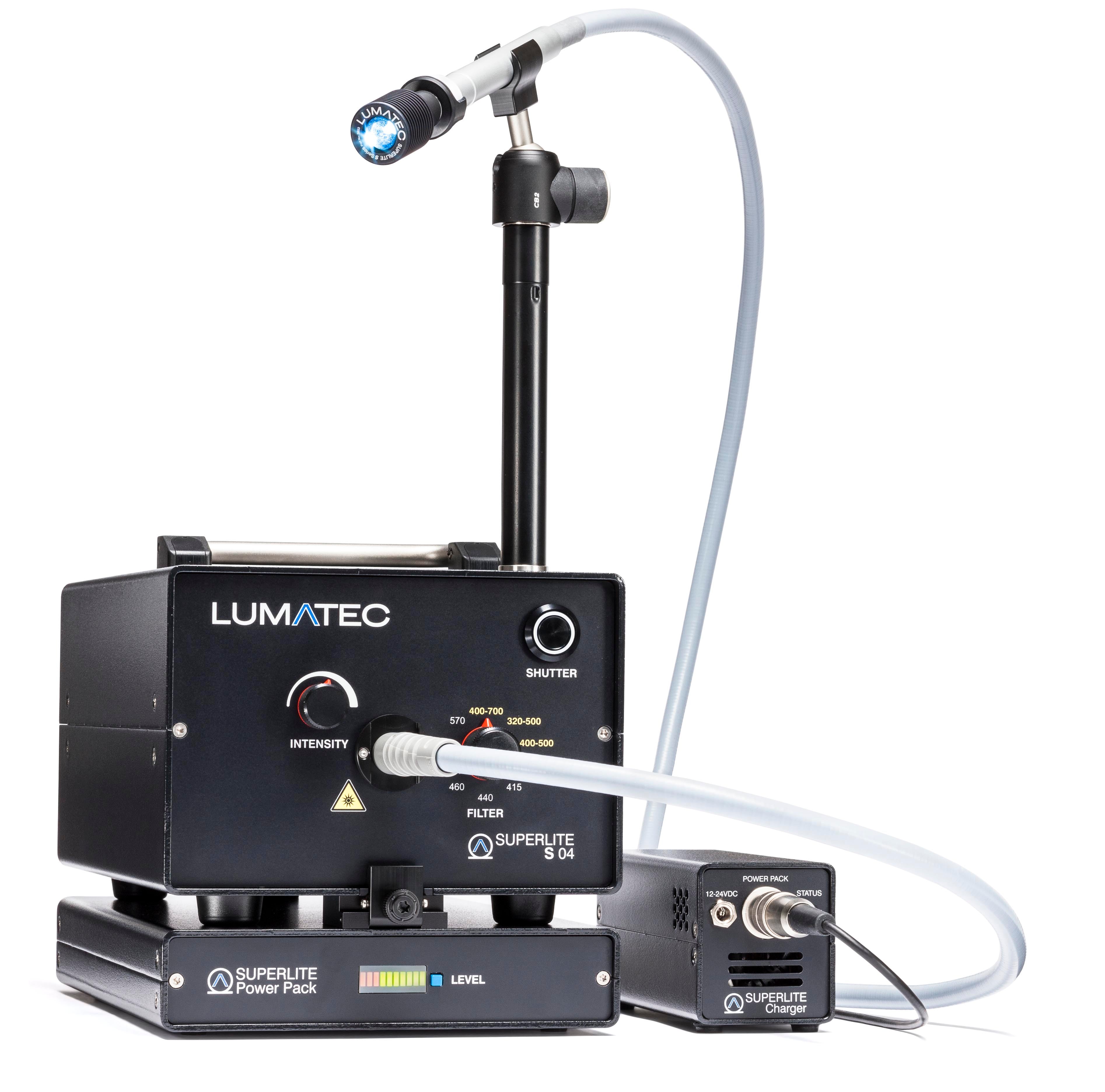 Lumatec SUPERLITE S04 – the Portable Light Source for Diverse Spectra