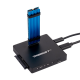 Digifast DX3 M.2 SSD/2.5" SATA SSD Docking Base Ultra High Speed Read and Write - Black - U-Reach eStore