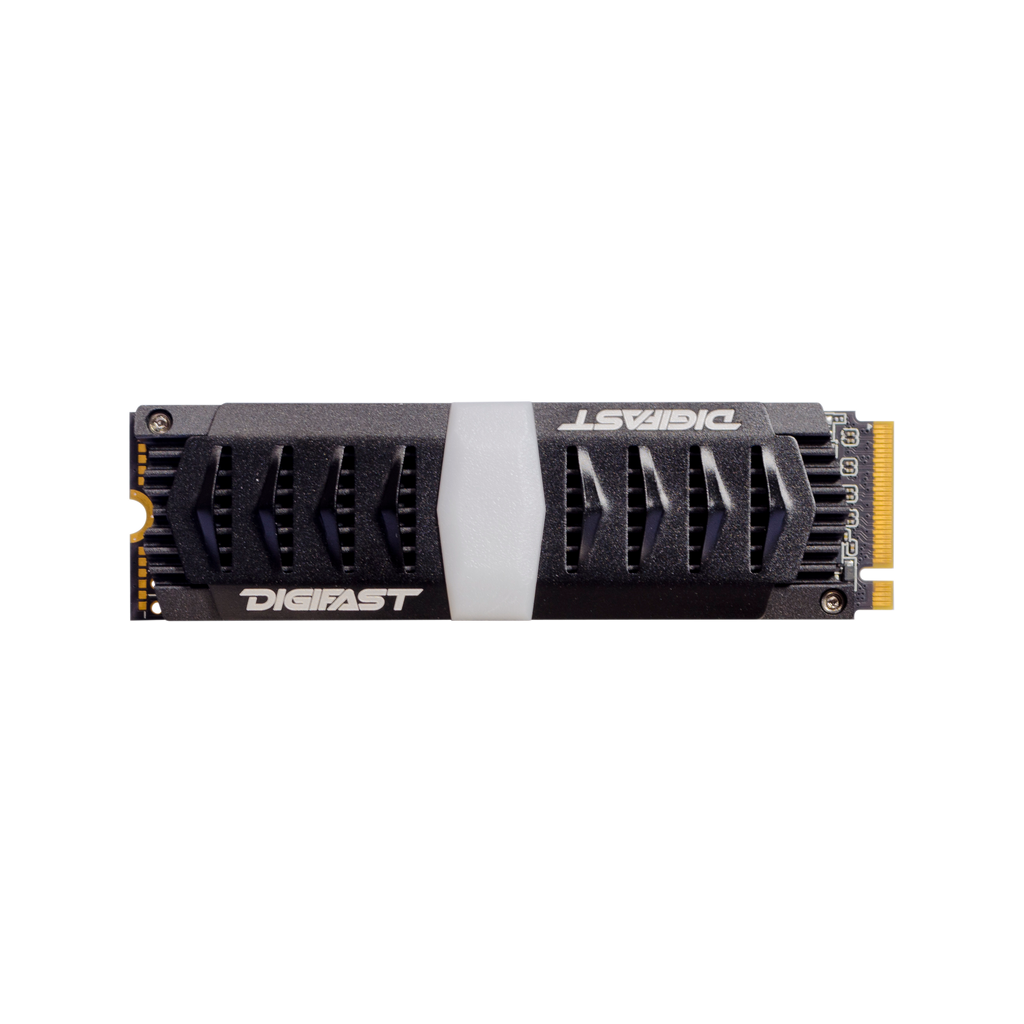 Digifast Chevron Black+ 1TB M.2 NVMe RGB SSD - Gen3x4 PCIe, M.2 2280,