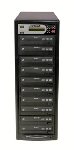 U-Reach 1 to 9 Multimedia USB/BD Duplicator - U-Reach eStore