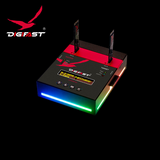 Digifast M.2 NVMe SATA RGB Cloner And Eraser 1-1, Customizable RGB Design, Cross Duplication, Copy upto 24 GB/min - U-Reach eStore