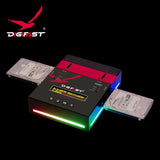 Digifast M.2 NVMe SATA RGB Cloner And Eraser 1-1, Customizable RGB Design, Cross Duplication, Copy upto 24 GB/min - U-Reach eStore